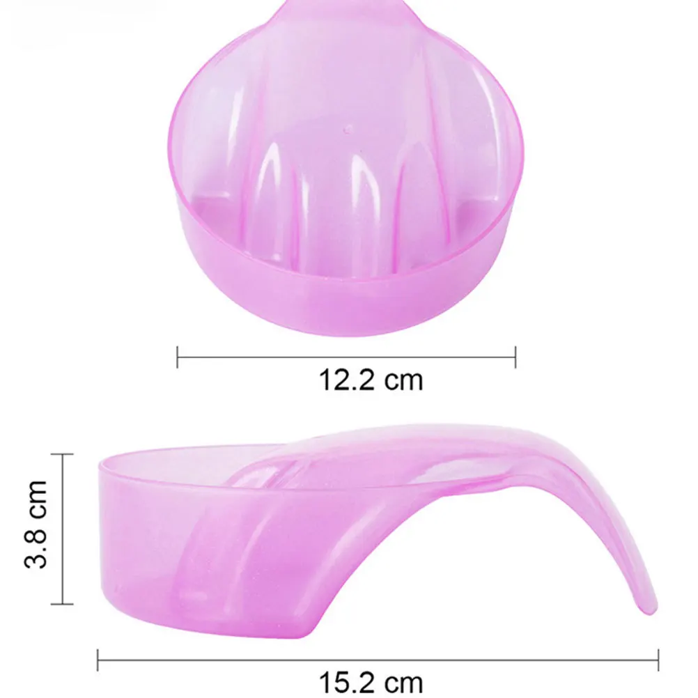 3 pz Cura Delle Unghie Compatto Manicure Soak Per Cuticole Ammorbidente Gel di Rimozione Arte Vassoio Strumento di Sterilizzazione Manicure Soak Ciotola Unghie artistiche