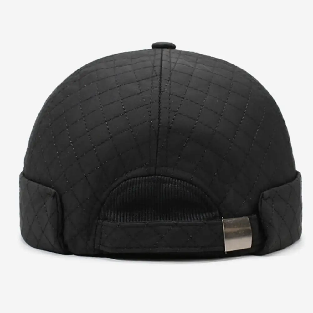 الصوف مبطن رشاقته المالك قبعة مربع شبكة دوكر قبعة مبطن التطريز قبة البطيخ قبعة في الهواء الطلق قابل للتعديل عادية الهيب هوب قبعة #5