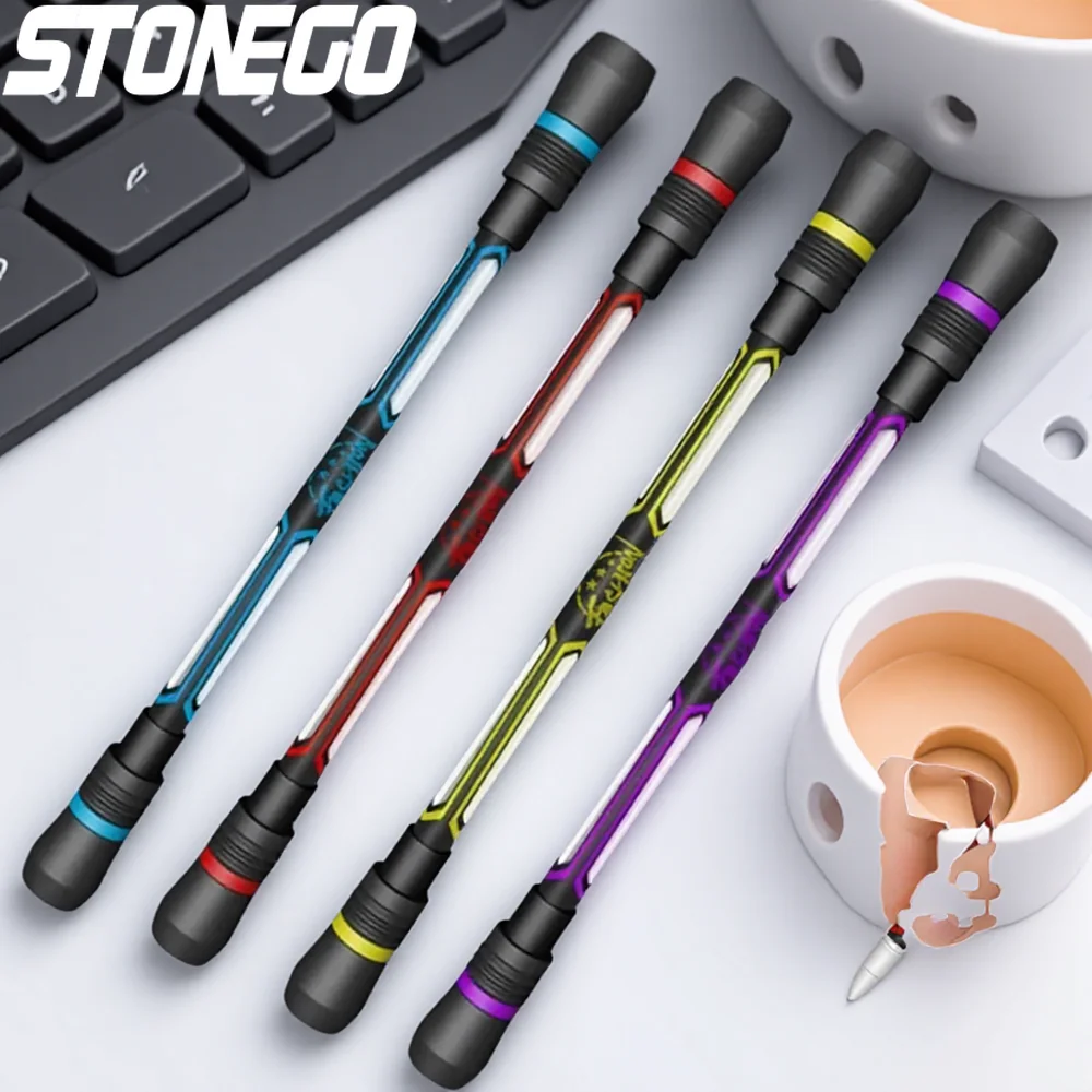 

STONEGO ручка-спиннер для снятия стресса, спиннер-антистресс, игрушка, шариковая ручка для взрослых, детей, офисные школьные принадлежности