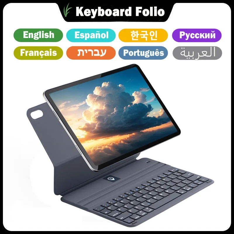 Ultra-light Magic Keyboard Folio Cover For iPad Air 11 13 2024 11th A16 2025 10th Gen 10.9 Air 5 4 Case For iPad Pro 11 12.9 13