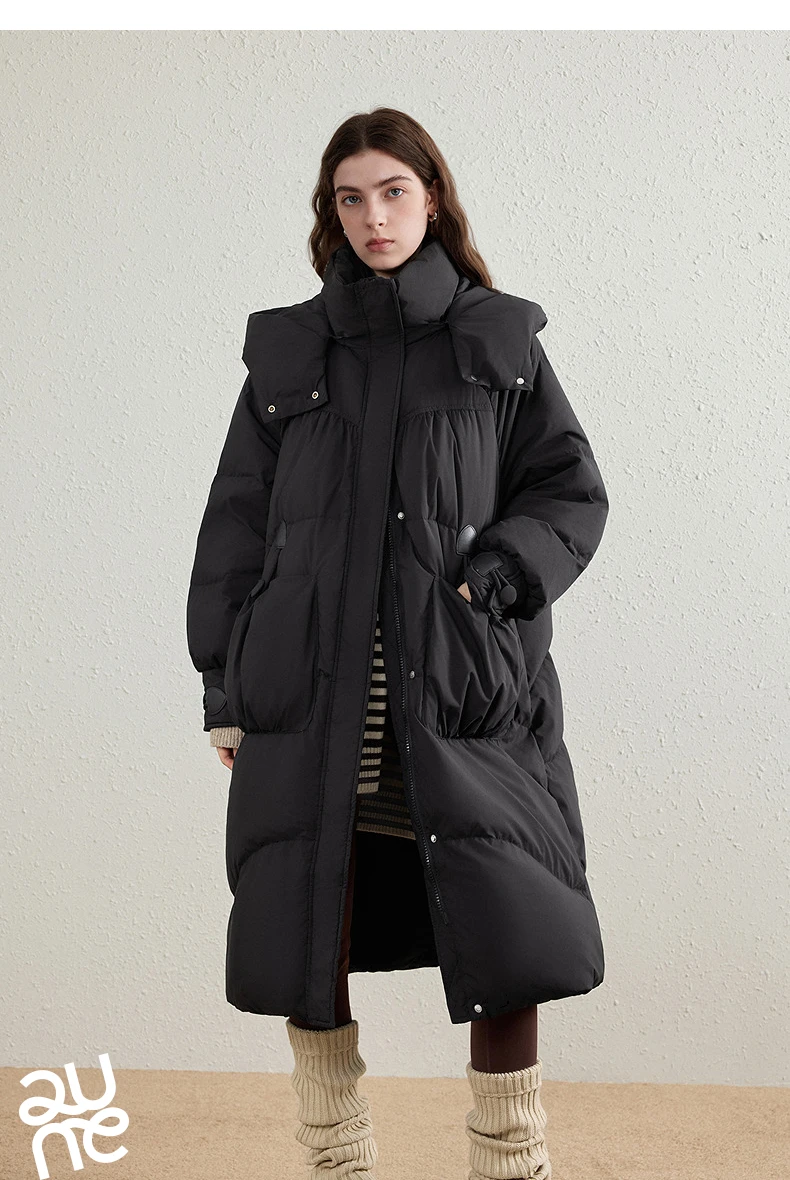 TOYOUTH Women's Short Down Jacket 2026 Winter New College Sporty Windproof Warm Liner Two Piece Set