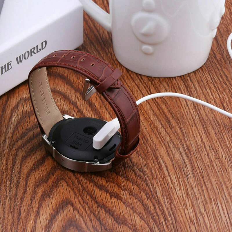 1Pc Magnetic Charger USB 2.0 Charging Cable Cord Power 4 Pin For Smart Watch KW88