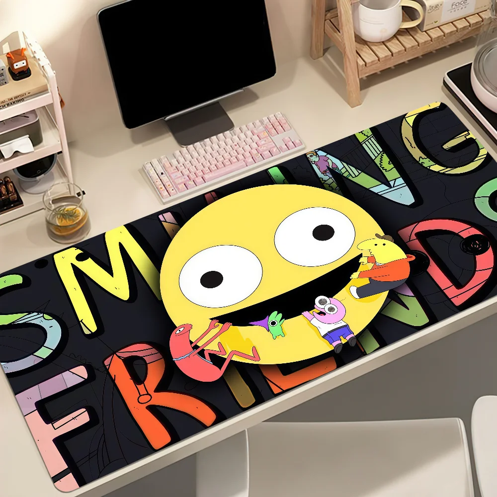 Cartoon S-Smiling F-Friends-S Mouse Pad Non-slip Thickened MousePad Student Cushion Large Writing Gaming Lockedge Office