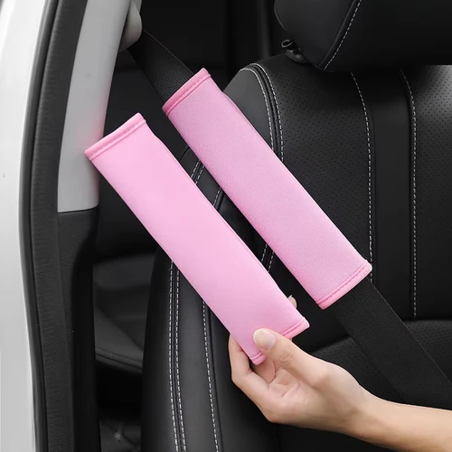 Imagen 2 del producto Funda Universal para cinturón de seguridad de coche, funda ajustable para cinturón de seguridad, fundas para correa de hombro, almohadilla protectora de hombro para coche, accesorios para automóvil