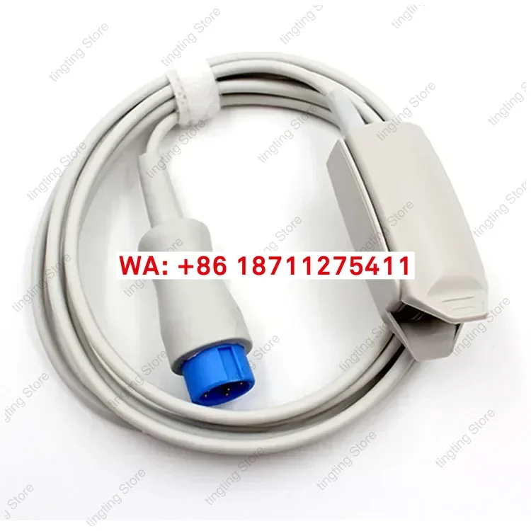It is suitable for Mindray ECG monitor, T5/T8 adult finger clip, 7-pin blood oxygen sensor, and blood oxygen probe