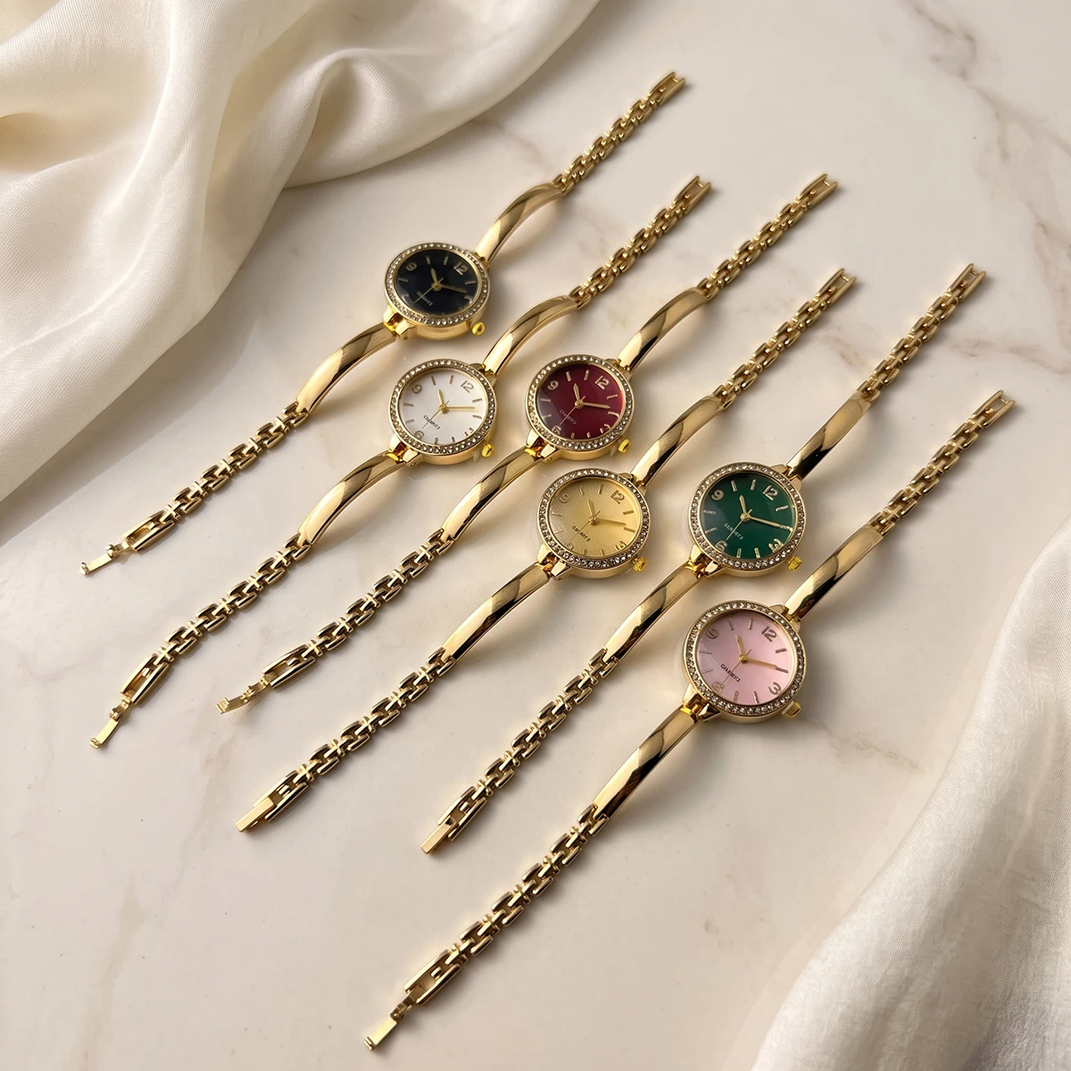 Women's Quartz Watch, Fashionable and Unique Bracelet-Style Fashion Watch, Casual and Simple Women's Bracelet Watch