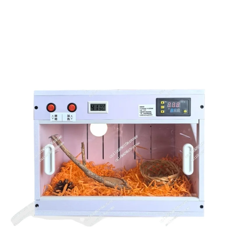 Chick Guardian Barn Juvenile Bird PVC Warming Box Dual Temperature Control Pet Air Warmer Parrot Thermostat