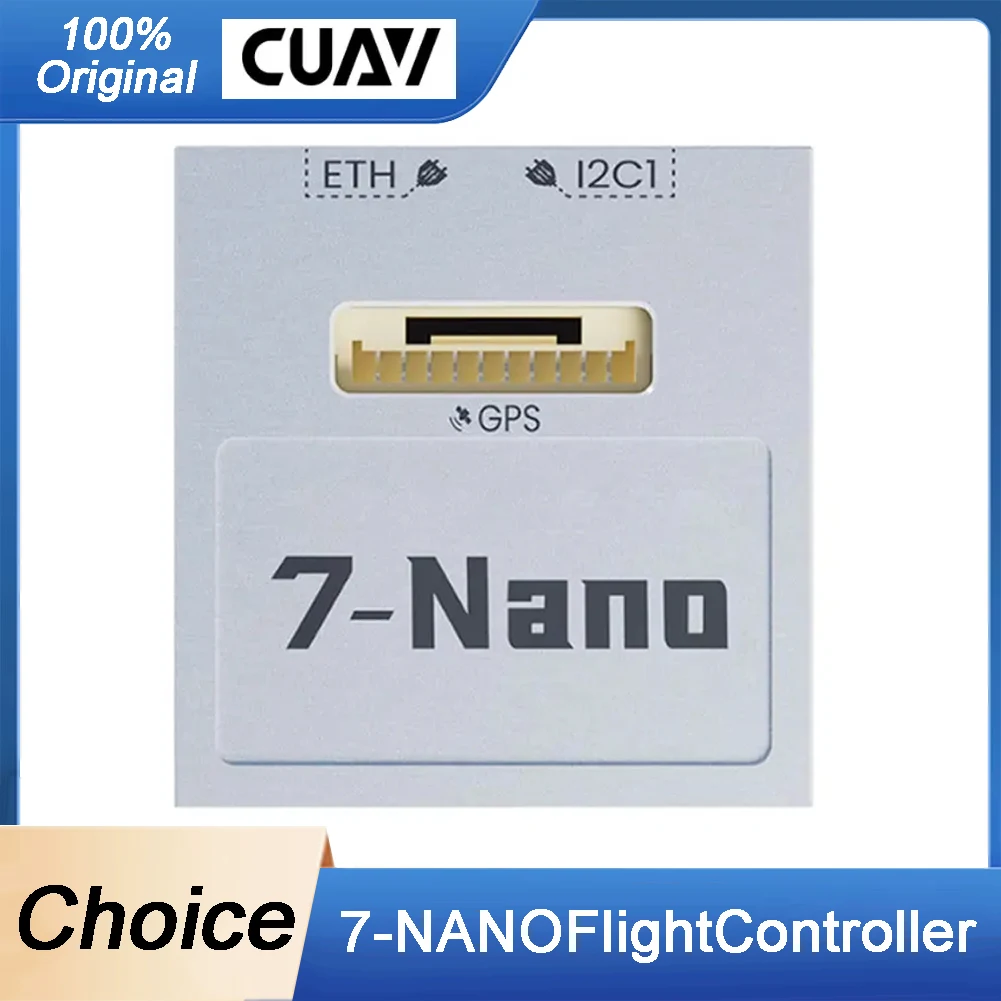 

CUAV Small Controller 7 Nano Autopilot - STM32H753, Pixhawk-Compat, PX4/ArduPilot Support for Drone