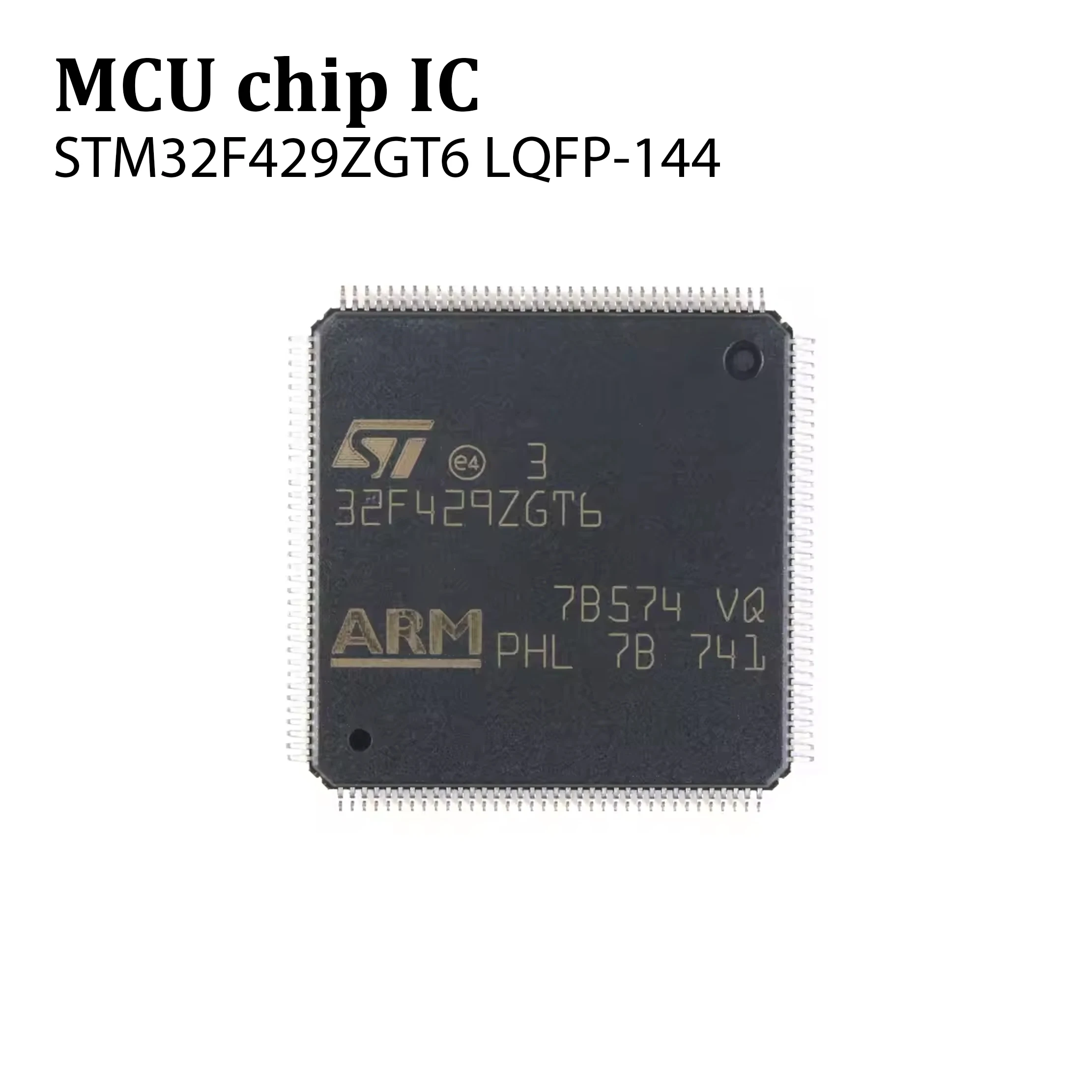 1pcs Genuine STM32F429ZGT6 LQFP-144 ARM Cortex-M4 32-bit Microcontroller Unit (MCU) in stock