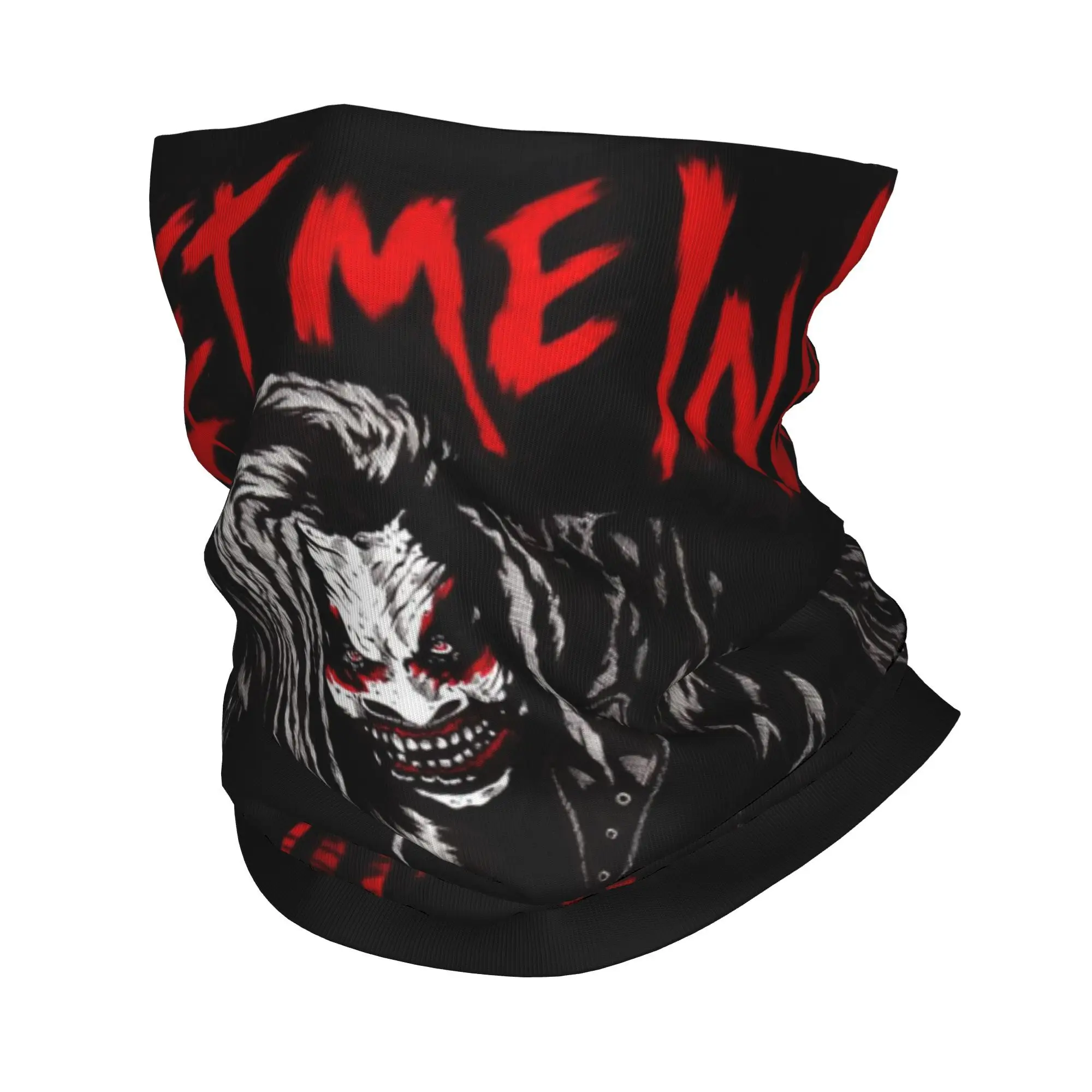 Bray Wyatt Vintage The Fiend Comics Bandana Halsbedeckung Bedruckte Wickelmaske Schal Warme Kopfbedeckung Reiten Unisex Erwachsene Waschbar