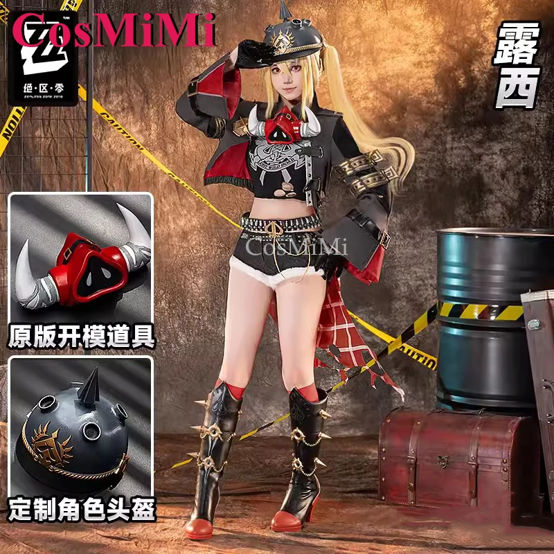 

CosMiMi Game Zenless Zone Zero Lucy Cosplay Costume Fashion Sweet Combat Uniforms Full Set Carnival Party Role Play Clothing New