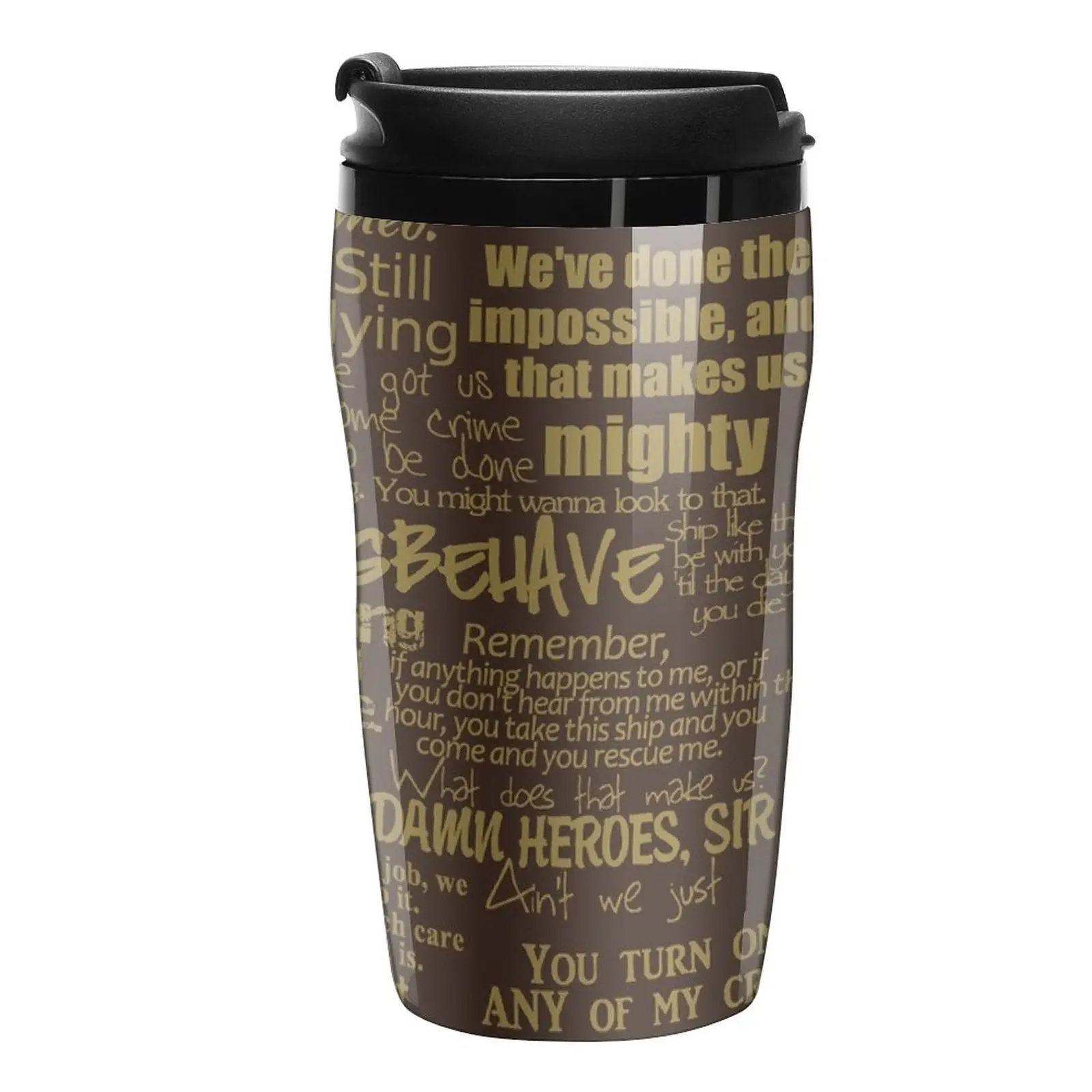 

New Captain Quotes Travel Coffee Mug Black Coffee Cup Vintage Cup Large Coffee Cups