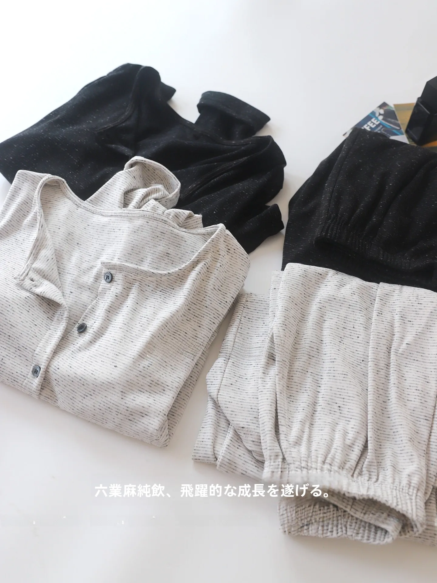 sweet-long-sleeve-knitted-linen-women's-sleepwear-cardigan-style-home-clothes-comfortable-loose-fit-spring-autumn-new-arrival