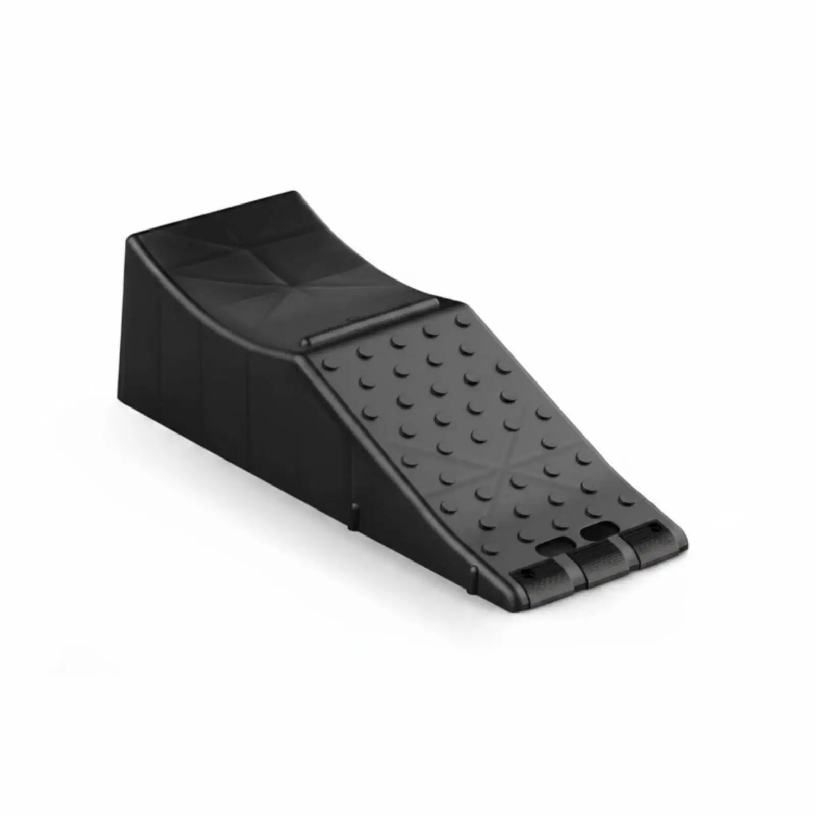 Tire Ramp Portable Polypropylene Wheel Chock Tire Stopper Anti Slip for Trailer Garage Parking Use