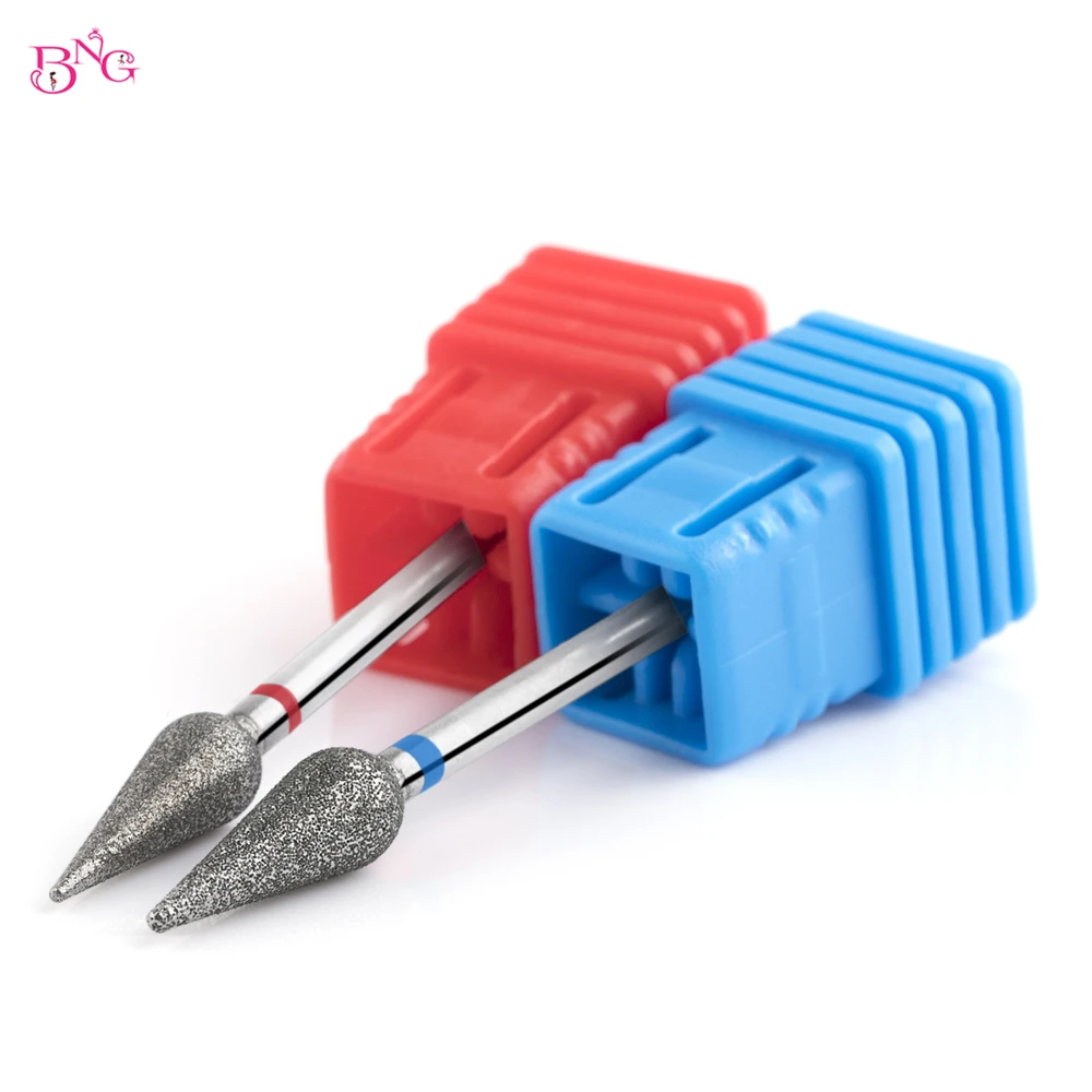 1pc Diamond Nail Drill Bit fresa per pedicure Manicure Burr cuticola Clean Electric Cutter punta per trapano rotante s accessori