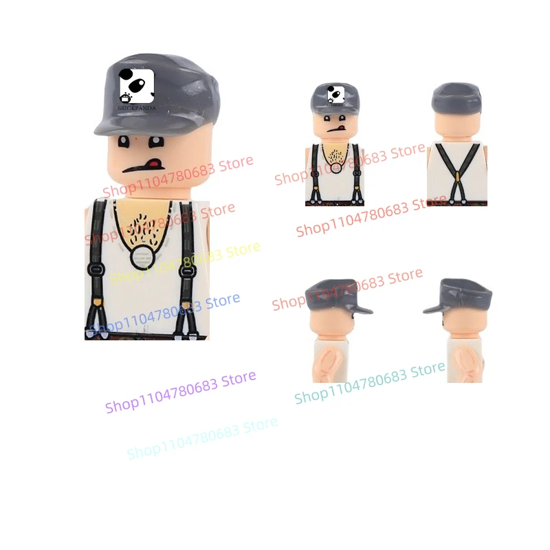 

MOC New Military Doll World War II German Soldiers Camouflage Soldiers Toy Building Blocks Gift Ornaments Collection
