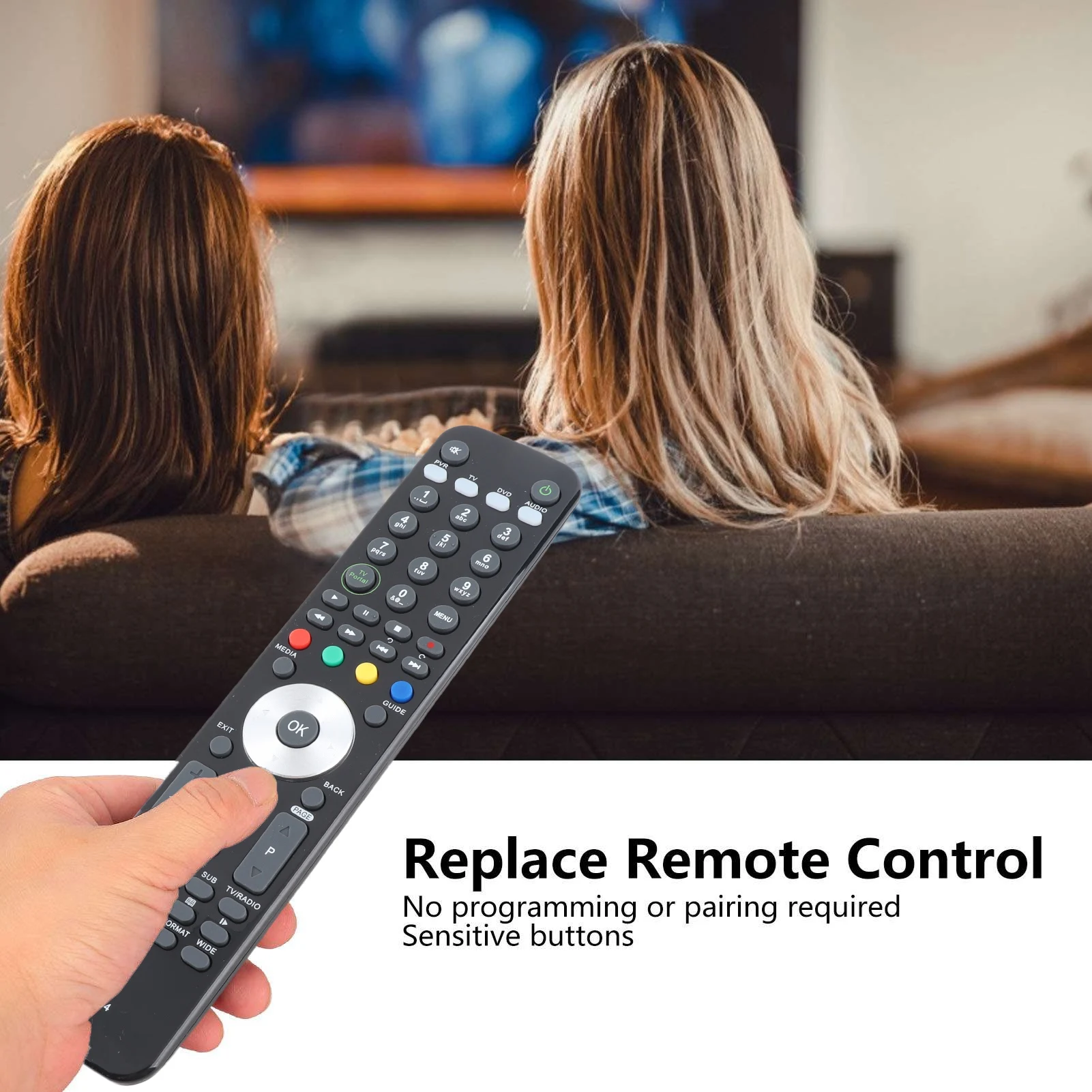 New Replacement Remote Control for HUMAX RM‑F04 Foxsat HDR Freesat Set-Top Box Remote Control Replacement Part