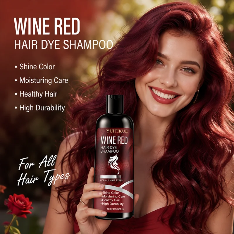 Sampo Pewarna Rambut Merah Ang - Hair Spray Color ulasan dan harga