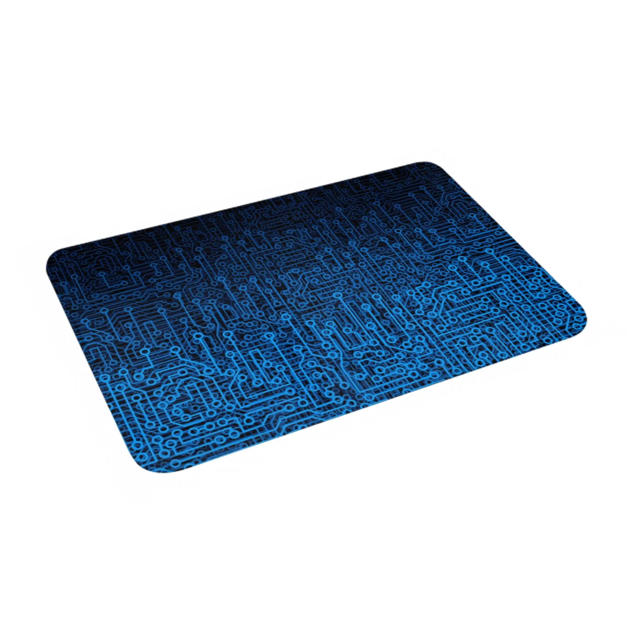 Reboot Blue Computer Circuit Board Floor Door Kitchen Bath Mat Anti-Slip Outdoor Cpu Doormat Toilet Entrance Rug Carpet Footpad
