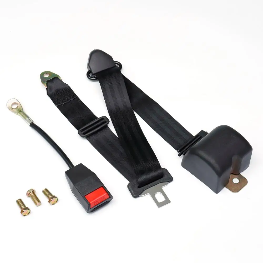 

Universal Retractable Car safety belt Emergency locking 3 Point Seat belt Adjustable auto safety Belt school bus truck seat belt