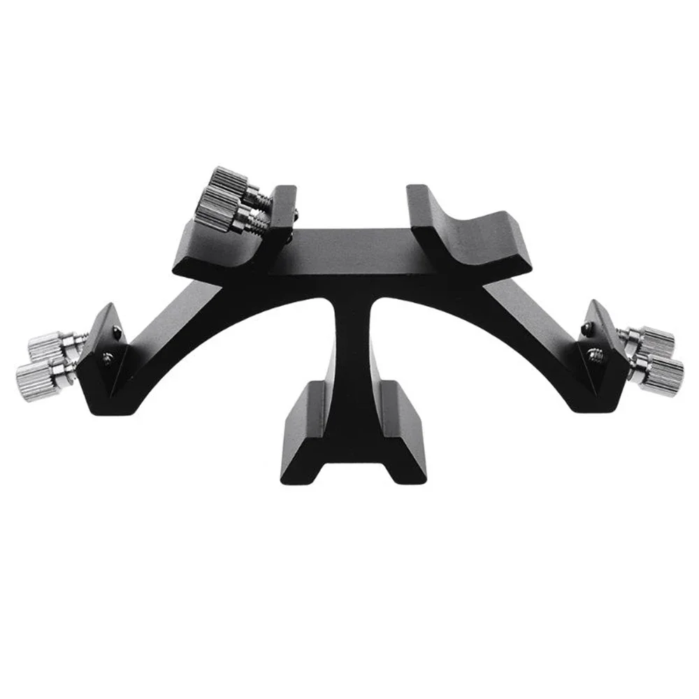 Multi‑Function 3‑Way Finderscope Bracket, Triple Finder Scope Mounting Bracket Aluminum for Astronomical Telescope Accessories