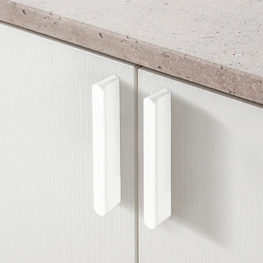 Furniture White Handles for Kitchen Cabinets Drawers Handle Knob Hidden Cabinet Pulls Drawer Knobs Dresser Furniture Handles