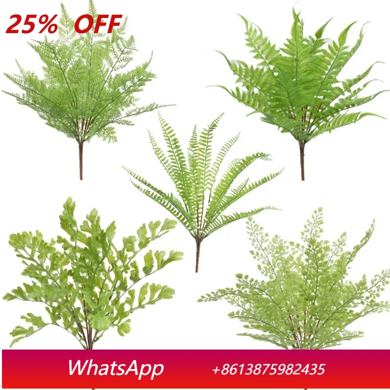 

LTT Artificial Plants Outdoor UV Resistant Artificial Plastic Plants Garden Porch Window Frame Decoration