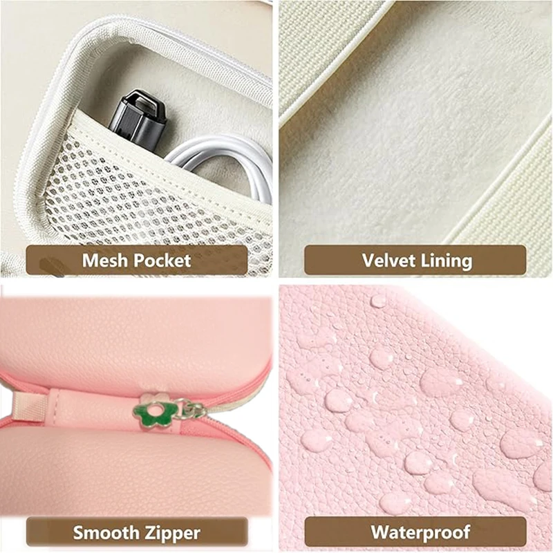 Mesh Pocket Hard Shell Digital CCD Camera Case Small Travel Cameras Storage Holder Bag for SD Card Camera Accessories
