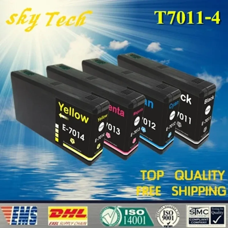 Sky-совместимый картридж для T7011-T7014, для Epson WP-4000 WP-4015 WP-4095 WP-4500 WP-4515 WP-4525 WP-4595 и т. д.