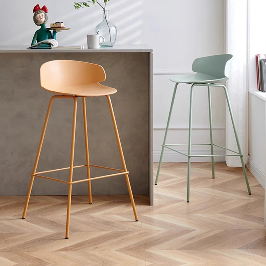 Modern Bar Stools Make Up Chair Nordic Chairs Metal Gaming Height Adjustable Chaise High Kitchen Salon Step Stool Counter Design