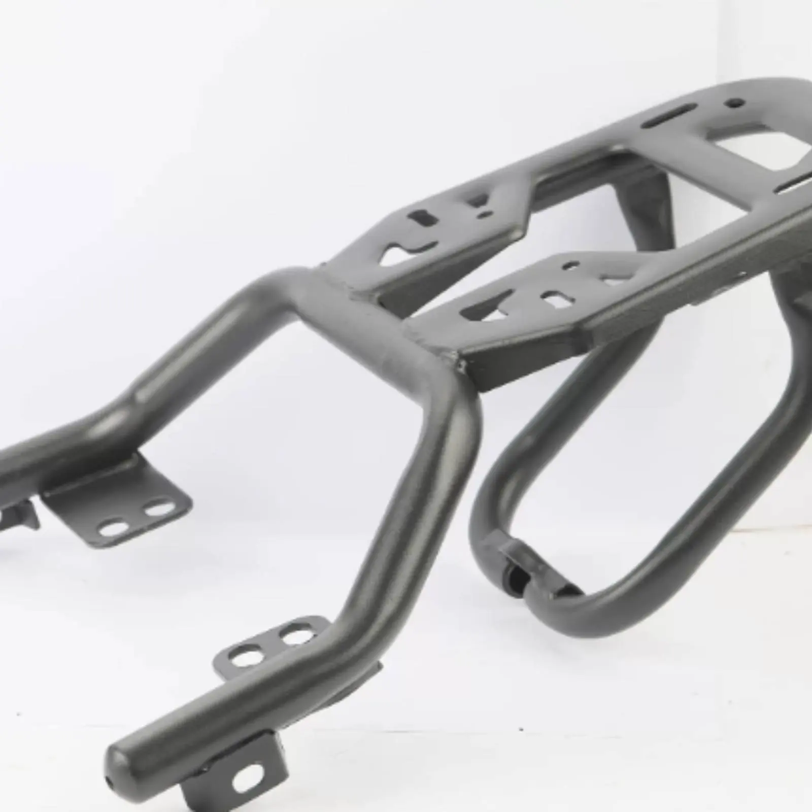 Electric Scooter Rear Rack Easy to Install Scooter Cargo Rack Rear Seat Bracket Welded Construction Vehicle Part for Travel