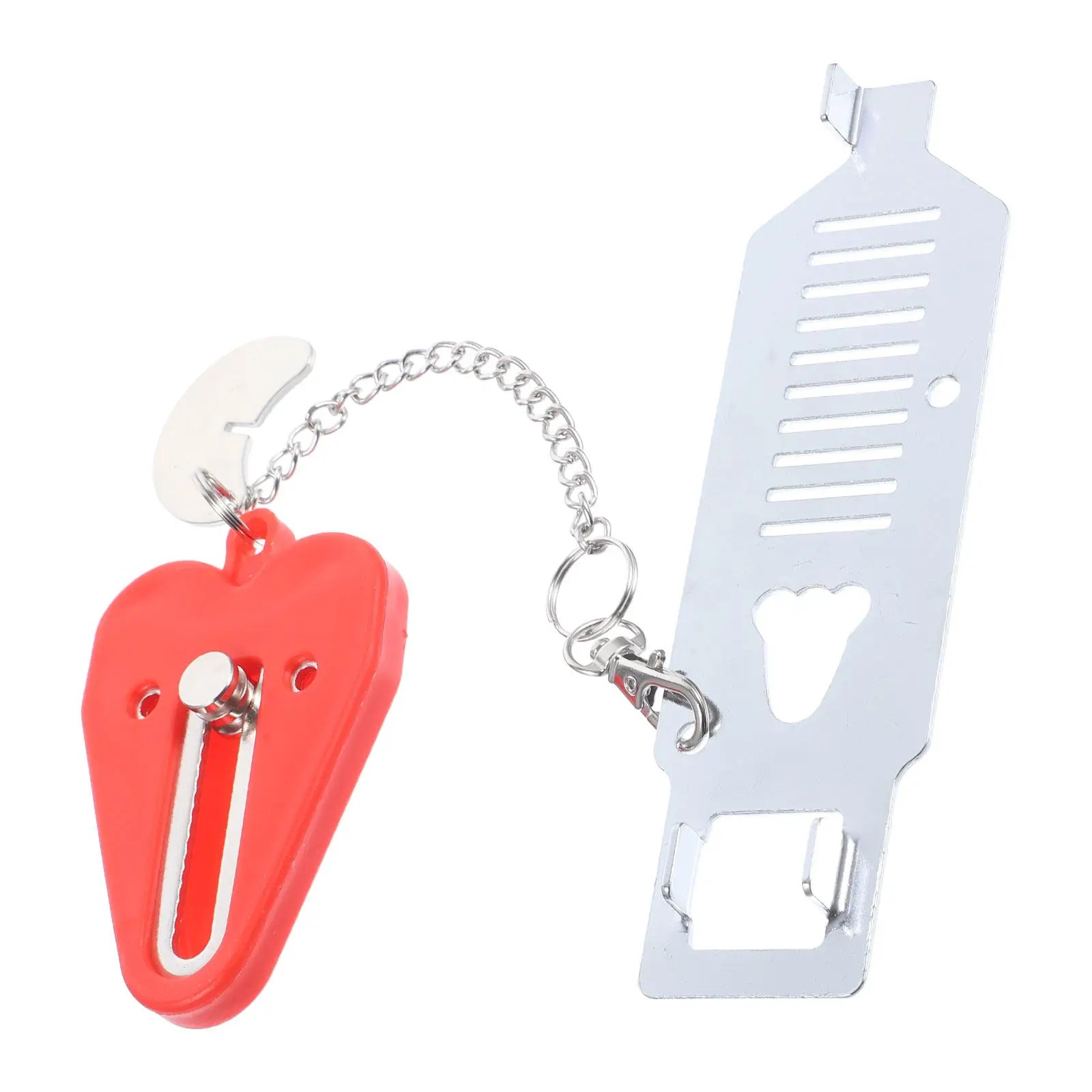Portable Hotel Door Lock Home Security Lockdown Travel Anti-Theft Safety Chain Door Guard Latch Protector Home Anti-Theft Lock