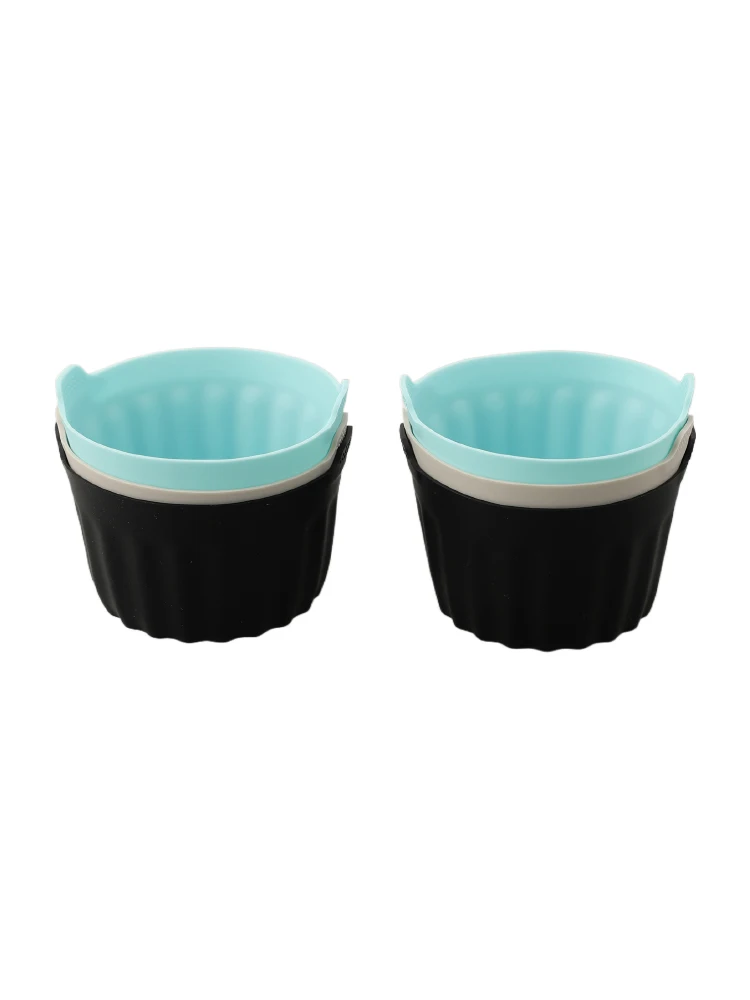 Air Fryer Egg Muold Air Fryer Egg Poacher Silicone Cupcake Baking Cups Ramekins The Baking Accessory Is Suitable For Making Panc