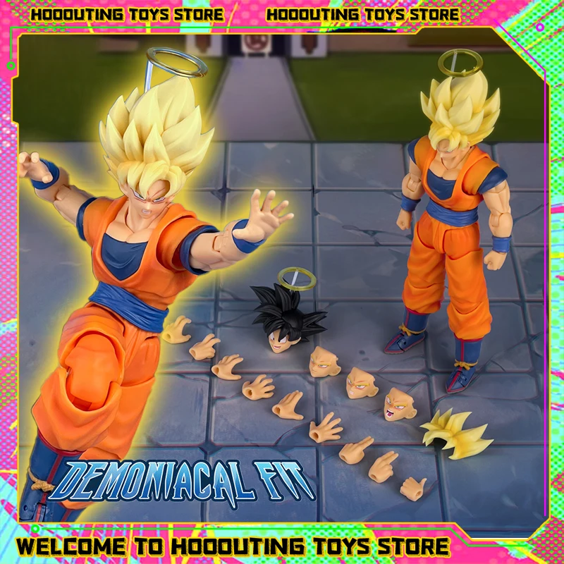 

Demoniacal Fit Dragon Ball Super Saiyan Goku Action Figure 3.0 Body DBZ Warrior From The Other Shore Figurine Collectible Model