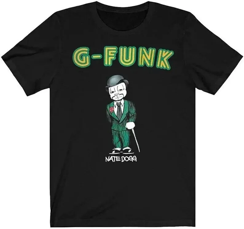 G-Funk Classics Nate Dogg T-Shirt Snoop Lion Warren G 213 Trio Hard Way Regulate