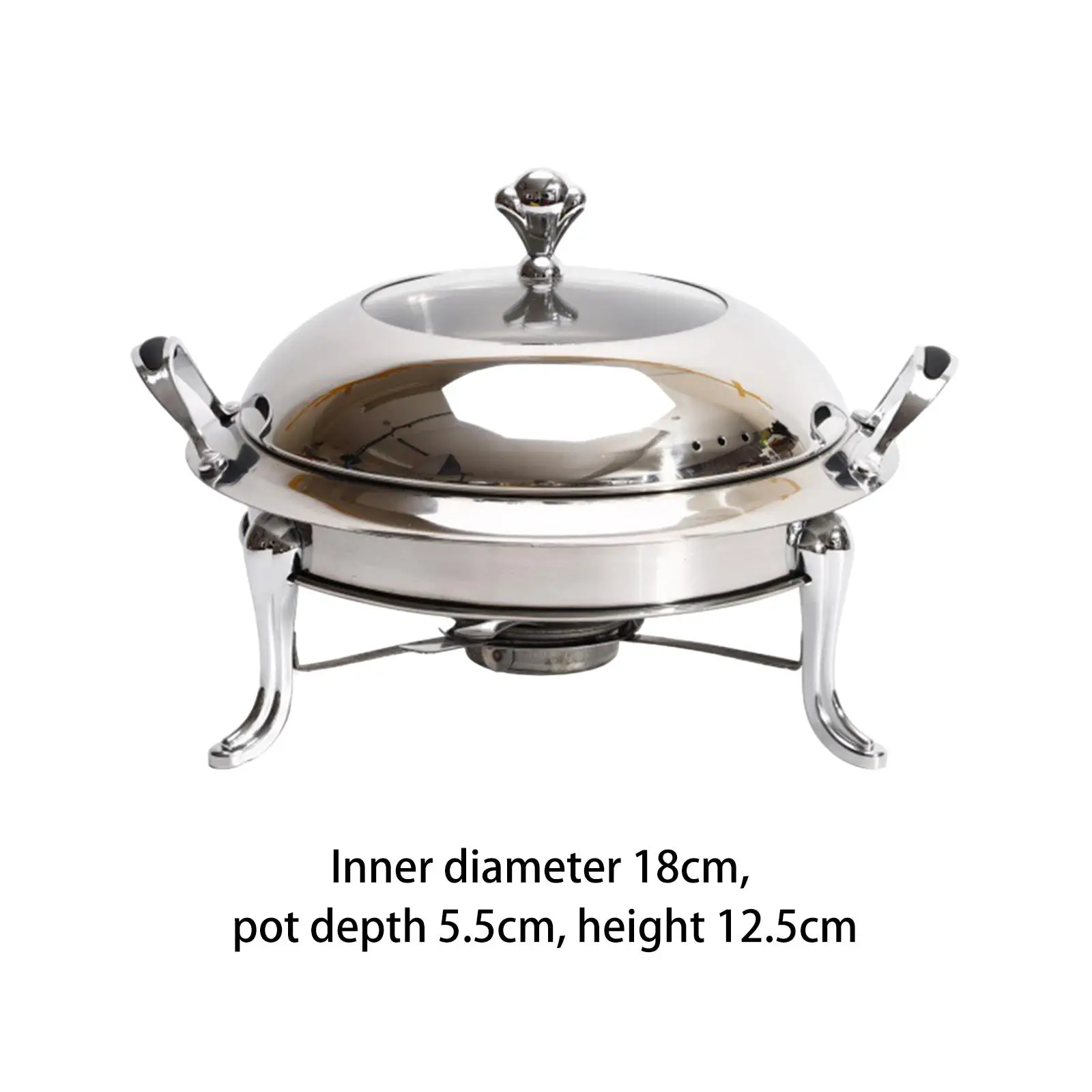 Chafing Pot Buffet Food Warmer Soeppan Camping Alcohol Kachels Voor Restaurant Picknick