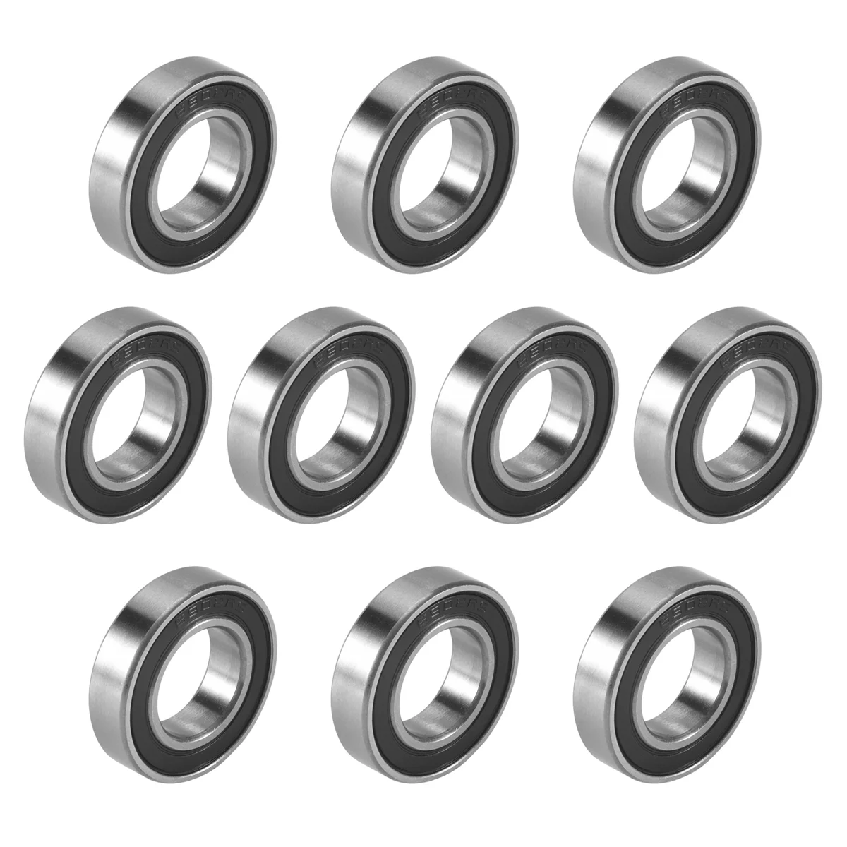 GZMO 10PCS 6902-2RS Bicycle Hub Bearing 15X28X7 mm 6902 2RS Ball Bearings 6902RS for KOOZER XM490 Hub