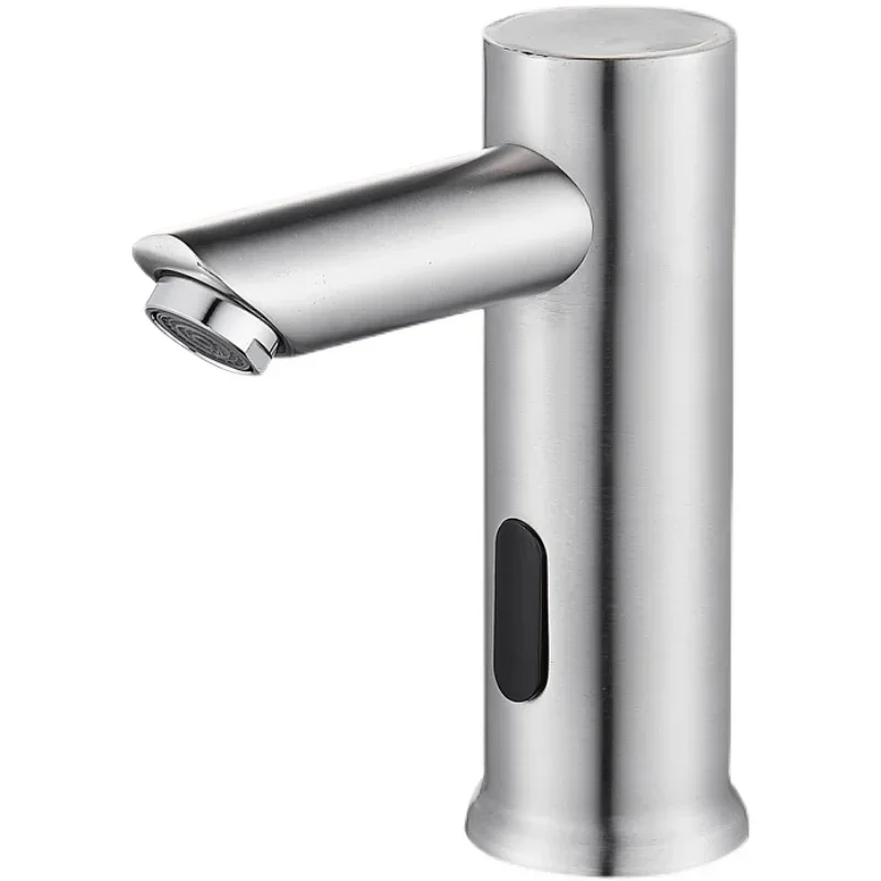 220V stainless steel sensing faucet fully automatic infrared intelligent single cold and hot sensing household