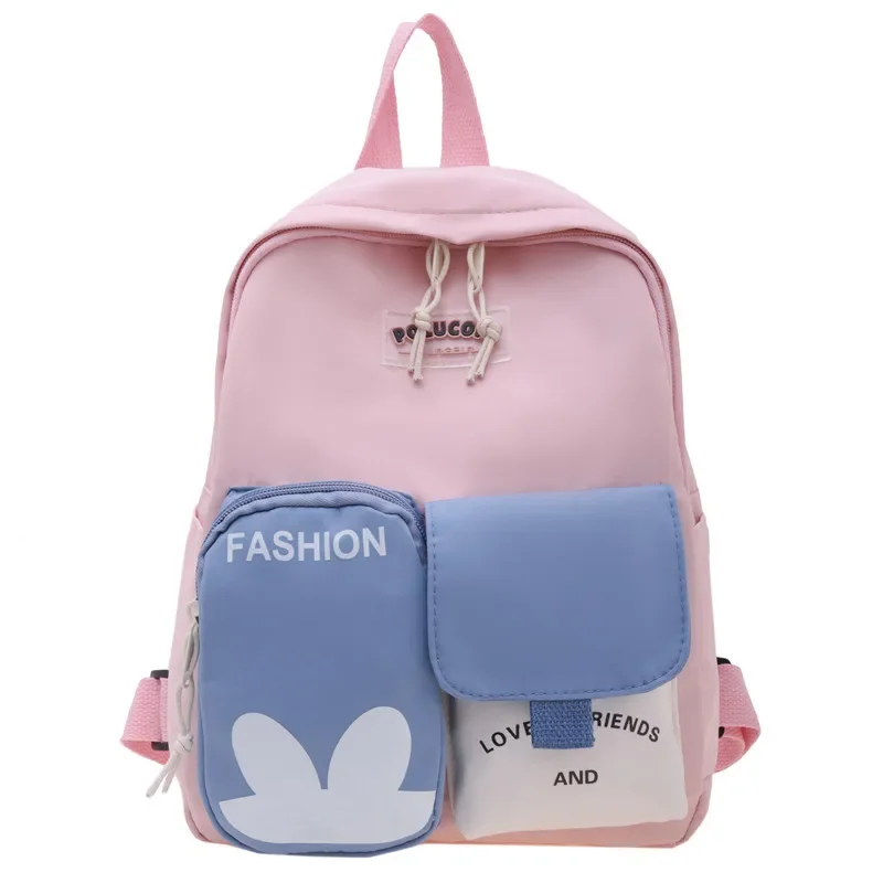 Mochila escolar Harajuku para niños, de gran capacidad mochila escolar, bonita, a la moda, novedad