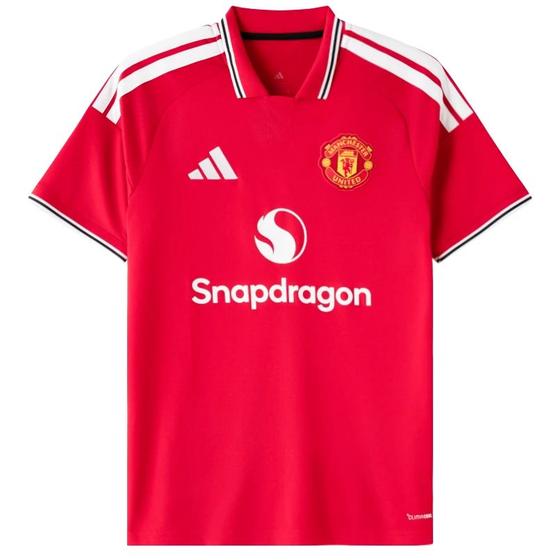 Adidas 26/27 season Manchester United home fan edition football jersey short-sleeved shirt for adults KA6871