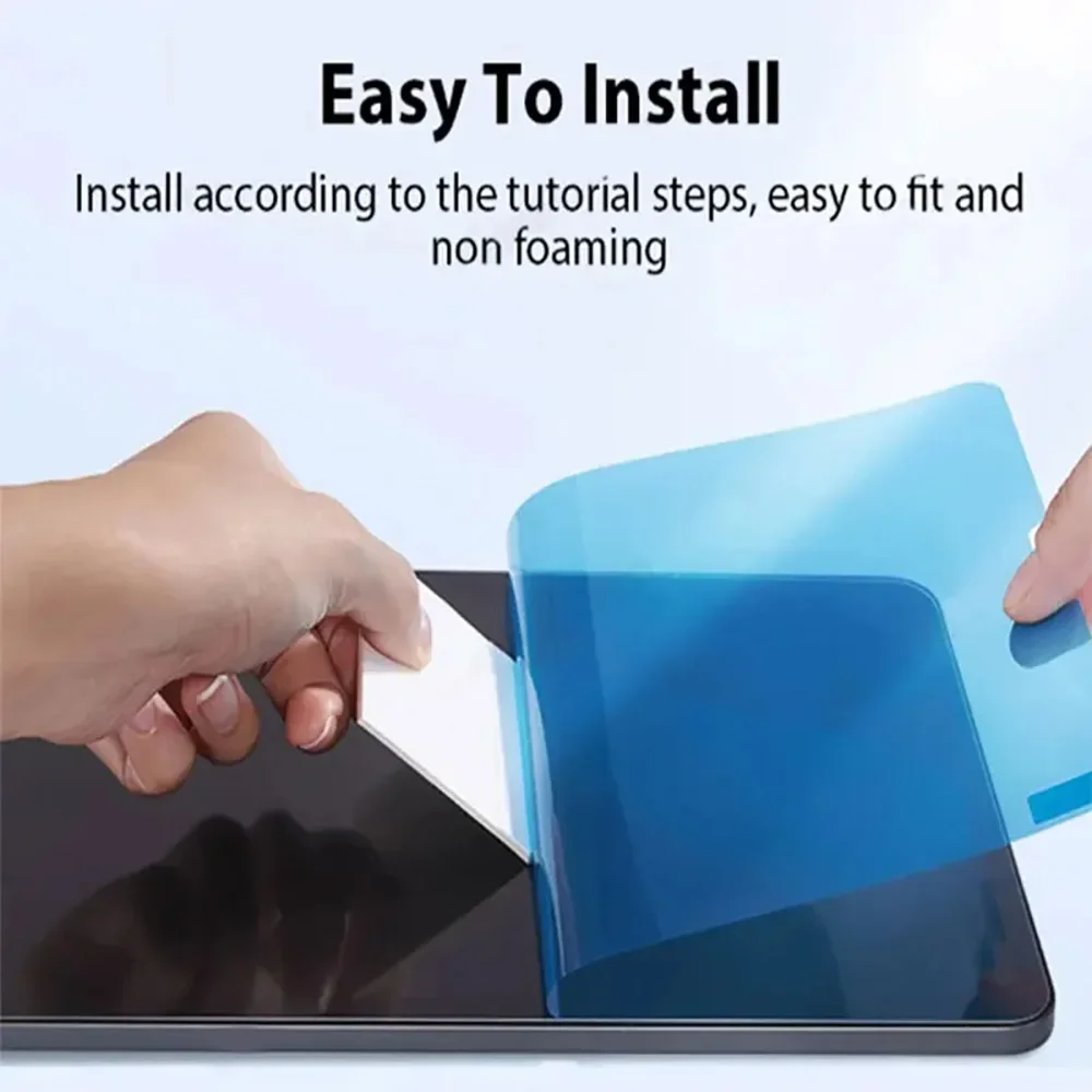 2 قطعة مثل ورقة واقي للشاشة السينمائي لباد برو 13 "11 2025 M5 M4 12.9 9.7 Gen 6th 5th 4th Air M3 M2 A16 11th 10th ماتي فيلم #5