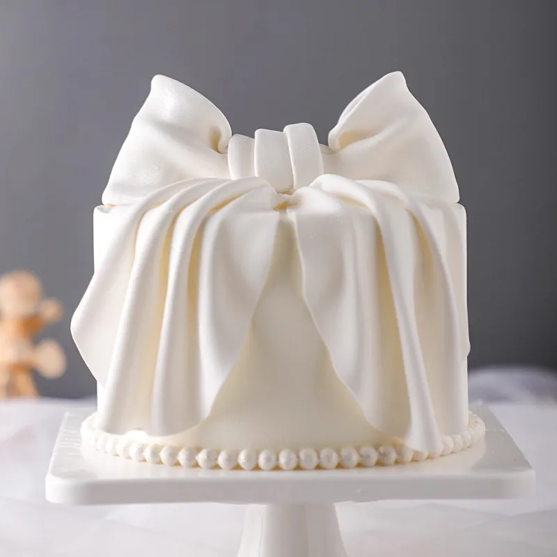 

Cake Model Pink Simulation Sample Floral Birthday Cake Model Plastic Cakes Shop Window Sample Arrangement Stencil Do Not Fade