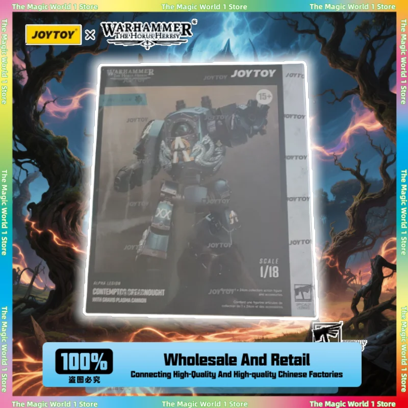 

JOYTOY 3,75-дюймовый Warhammer 40k Alpha Contempt Гадкий Мехко Переезд