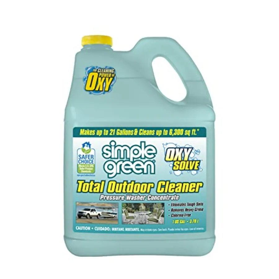 

Простое средство для очистки высоконапорных моек Simple Green Oxy Solve Total Outdoor, 1 галлон
