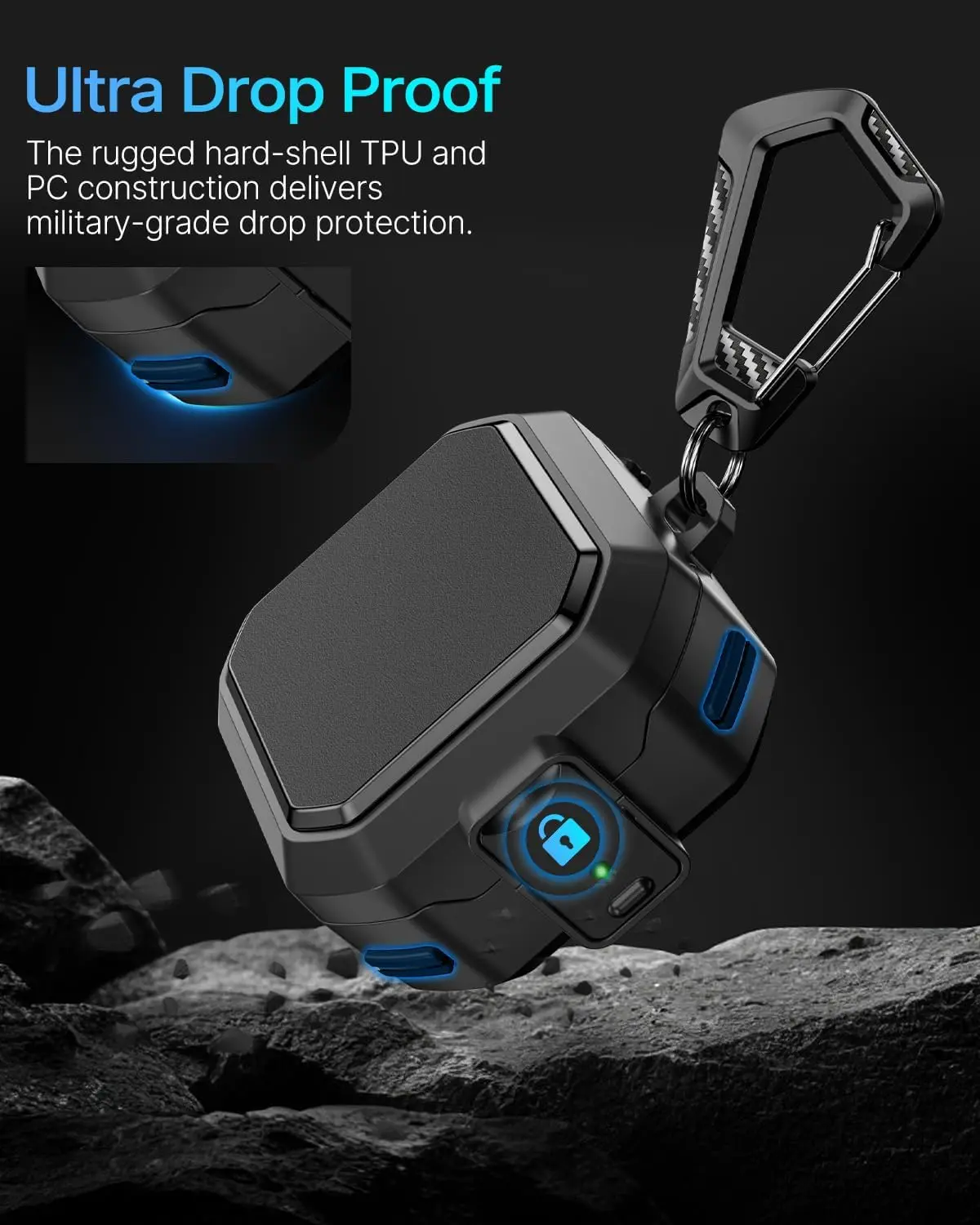 2026 Sicherheitsschutzhülle für Samsung Galaxy Buds 4 Pro/Buds 4 [Kompatibel mit MagSafe] mit Reinigungsset für Buds4 Pro Hülle Coque – Detail 5