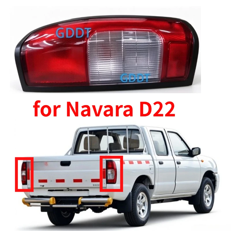Rear Tail Light Shell for Nissan Navara 1997-2015 D22 DX ST for NP300 European Version