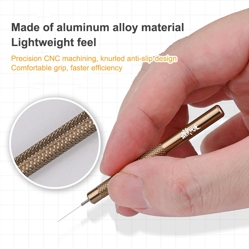 

MS107 Metal Precision Glue Dispenser For Gundam Scale Model Building Tools CA Glue Applicator Military Hobby DIY Craft Tool