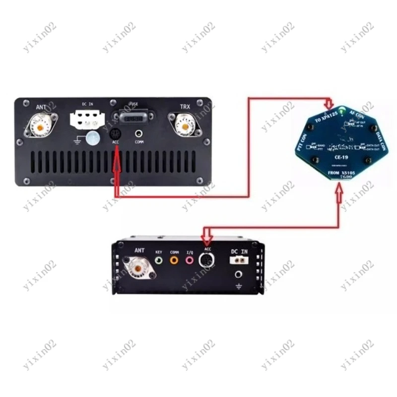 100W Power Amplifier Antenna Tuner XPA125B for Radio Equipment