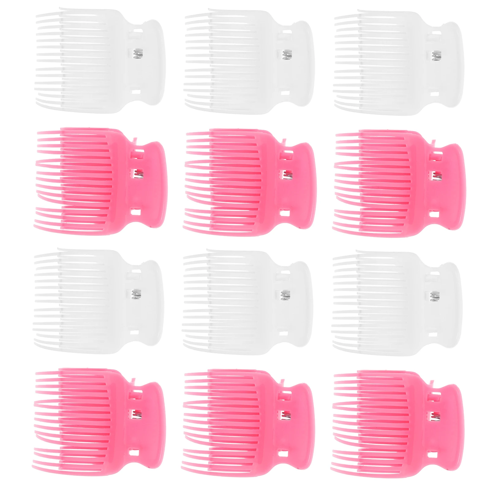 

12 Pcs Hair Curler Curlers Hot Roller Clamp Abs Styling Claw Clip Clips for