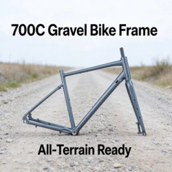 Bicycle Gravel Road Frame 700C Aluminum alloy Disc brake Off-road bike frame with FORK 700x23/25/28/35/38C Seat tube 470mm 520mm